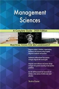 Management Sciences A Complete Guide - 2020 Edition