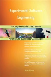 Experimental Software Engineering A Complete Guide - 2020 Edition