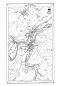 Hawick 1858 Heritage Cartography Victorian Town Map