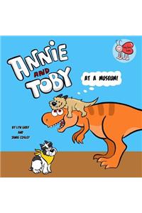 Annie and Toby at a Museum