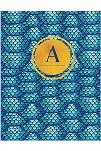 Initial a Notebook, Monogram Journal