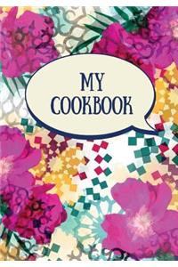 My Cookbook (Blank Recipe Book)