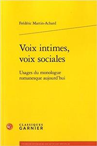 Voix Intimes, Voix Sociales