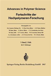 Advances in Polymer Science / Fortschritte Der Hochpolymeren-Forschung