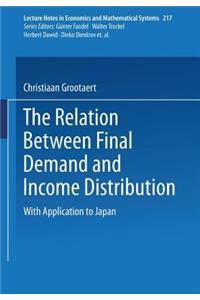 Relation Between Final Demand and Income Distribution