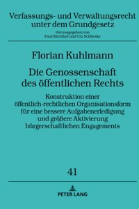 Die Genossenschaft des oeffentlichen Rechts