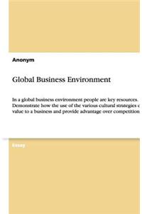 Global Business Environment