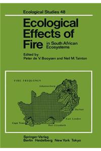 Ecological Effects of Fire in South African Ecosystems