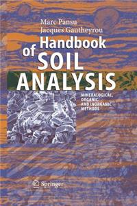 Handbook of Soil Analysis
