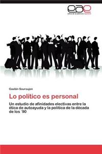Lo político es personal