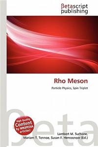 Rho Meson