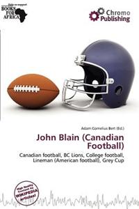 John Blain (Canadian Football)
