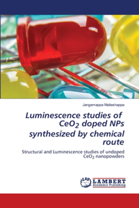 Luminescence studies of CeO2 doped NPs synthesized by chemical route