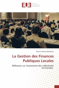 Gestion des Finances Publiques Locales