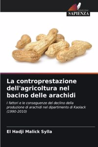 controprestazione dell'agricoltura nel bacino delle arachidi