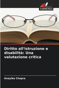 Diritto all'istruzione e disabilità