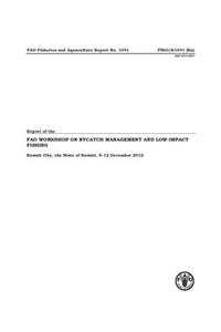 Report of the Workshop on Bycatch Management and Low Impact Fishing