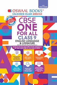 Oswaal CBSE One for All, English Lang. & Lit., Class 9 (For 2023 Exam)