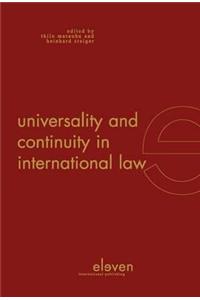 Universality and Continuity in International Law