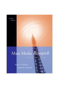 Mass Media Research: An Introduction