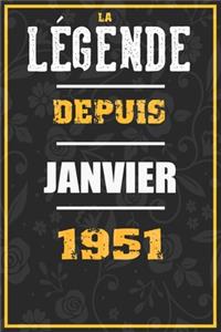 La Légende Depuis JANVIER 1951