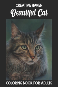 Creative Haven Beautiful Cat Coloring Book For Adults