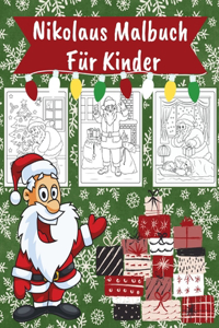 Nikolaus Malbuch Für Kinder