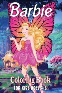 Barbie Coloring Book for Kids Ages 4-8