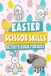 Easter Scissor Skills Activity Book for Kids