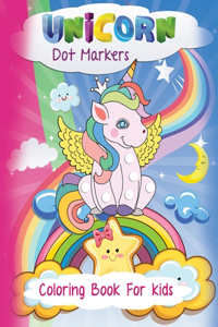 Unicorn Dot Markers Coloring Book