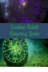 Zodiac Adult Coloring Book