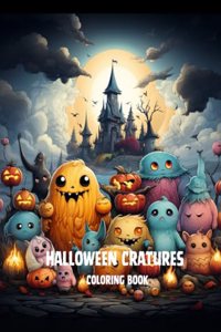 creatures coloring book for kids