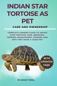 Indian Star Tortoise as Pet