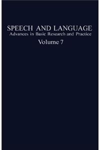 Speech and Language