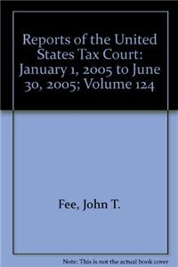 Reports of the United States Tax Court