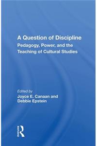 A Question of Discipline
