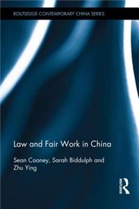 Law and Fair Work in China