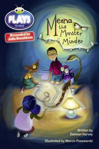 Bug Club Plays Grey/3A-4C Meena the Monster Minder 6-pack ENG