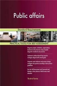 Public affairs Standard Requirements