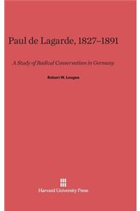 Paul de Lagarde, 1827-1891
