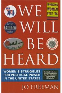 We Will Be Heard