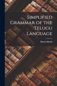 Simplified Grammar of the Telugu Language