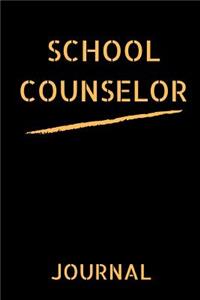 School Counselor Journal
