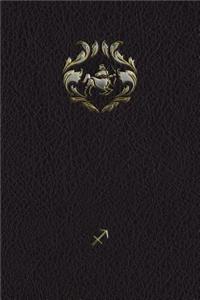 Monogram Sagittarius Notebook