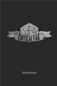 Critical Fail Notebook