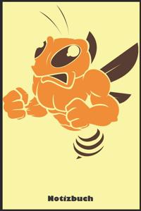 Muskel Bee Notizbuch