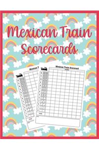 Mexican Train Scorecards