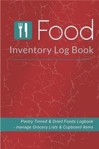 Food Inventory Log Book