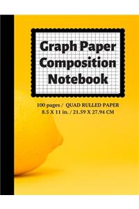 Graph Paper Composition Notebook