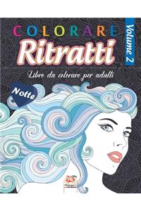 Colorare Ritratti 2 - Notte